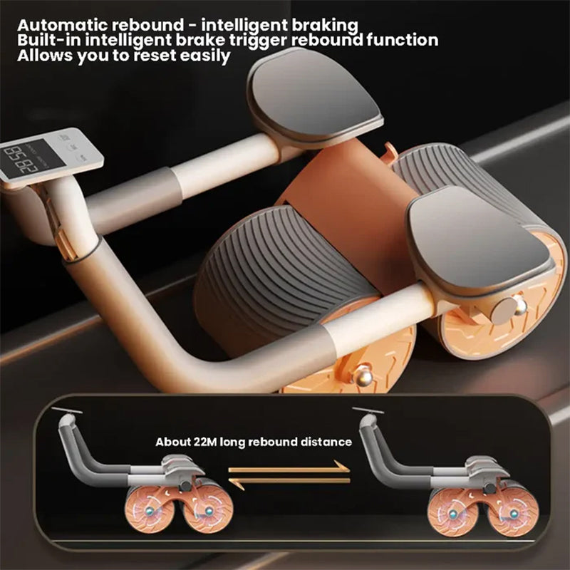 Darziq abdominal exercise roller for core workouts, featuring a compact design and comfortable grip for effective abdominal training.