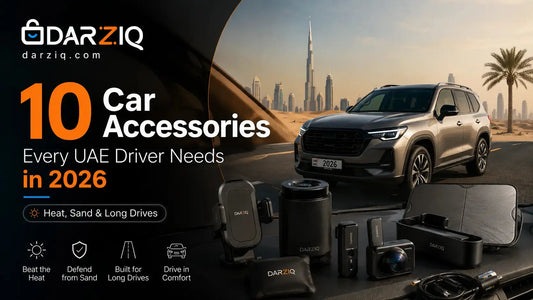 10 Car Accessories Every UAE Driver Needs in 2026 (Heat, Sand & Long Drives)