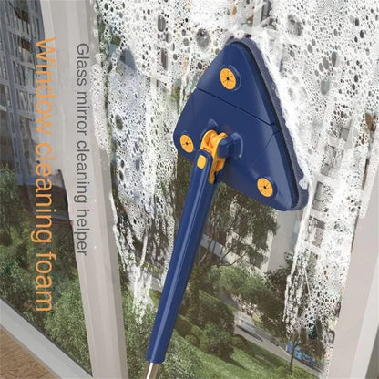Darziq 360 rotating adjustable mop with ergonomic handle for efficient cleaning in home and kitchen environments.