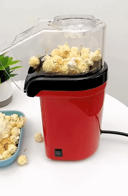 Darziq mini popcorn machine for home, electric with a compact design, ideal for quick popcorn at home and kitchen use.