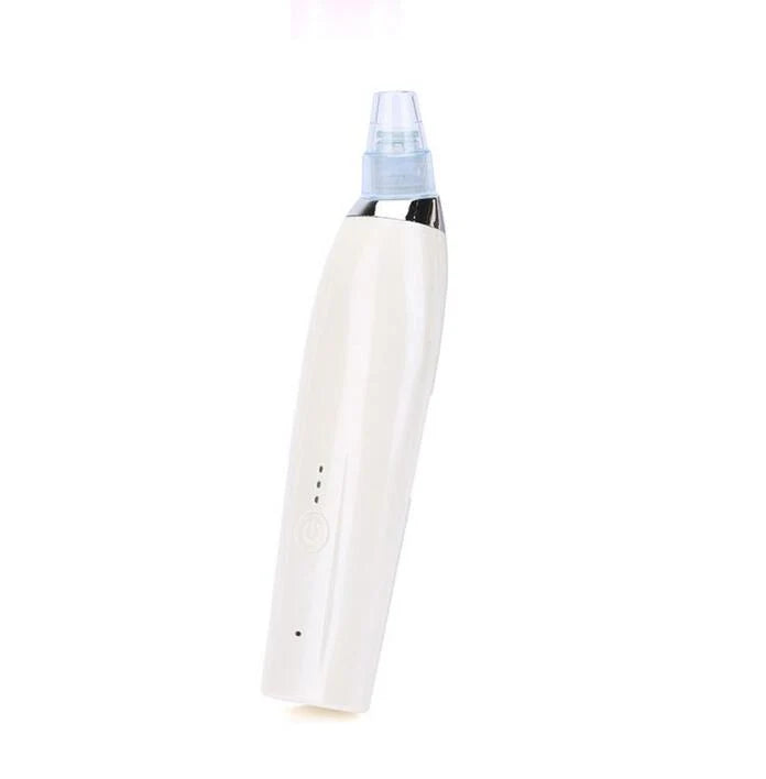 Darziq Acne Blackhead Suction Remover with a sleek design, showcasing the device's vacuum head and control buttons.