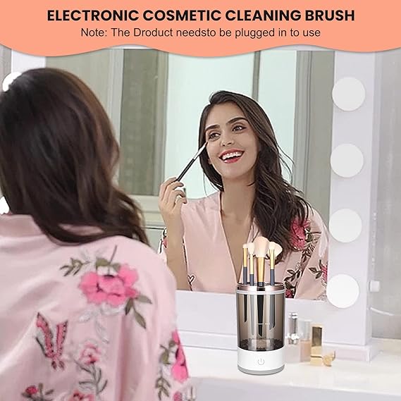 Darziq electric makeup brush cleaner for easy, automatic cleaning of beauty brushes in the health and beauty category.