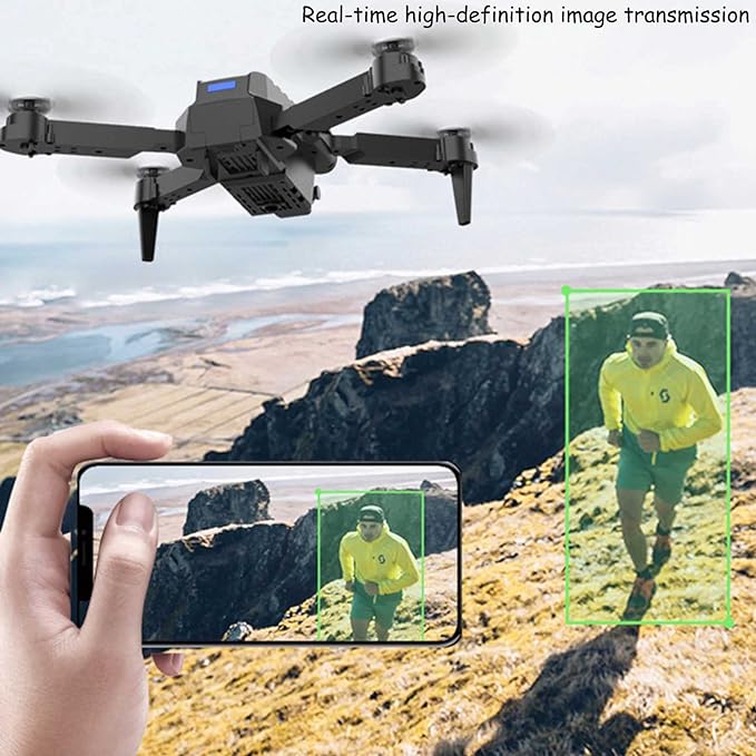 Darziq E99 Drone Camera with sleek design, ready for aerial photography and videography, showcasing its compact gadget form.
