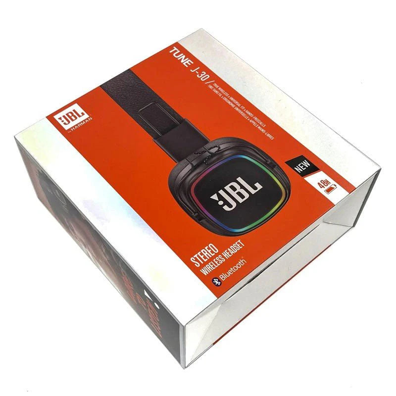 Darziq JBL Tune wireless headset with sleek design, over-ear headphones, and adjustable headband for comfortable listening.