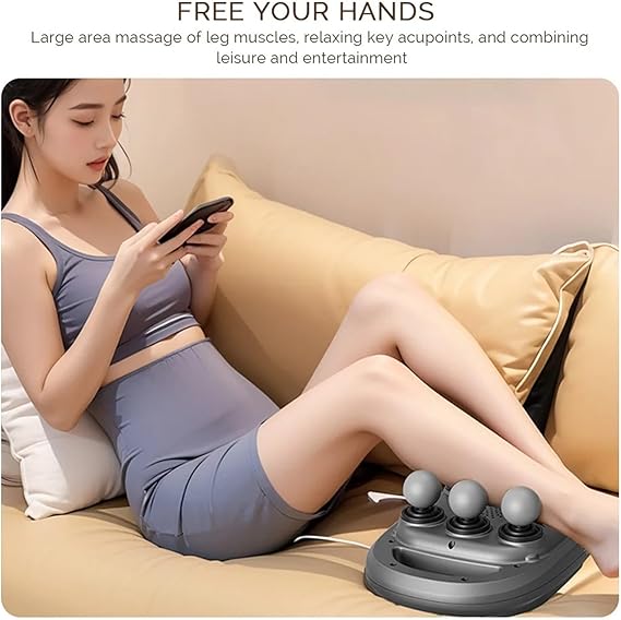 Darziq 6 Heads Massager Machine for health and beauty, showing the device with six massage heads and control panel.