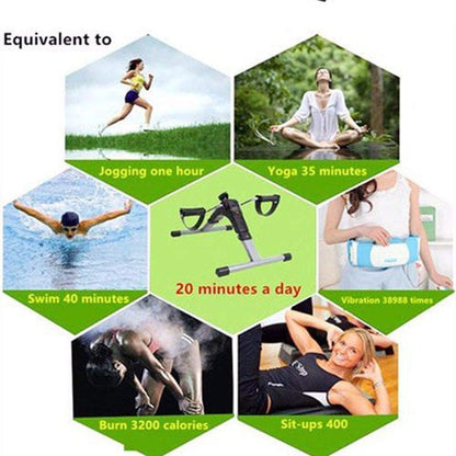 Darziq Arm and Leg Pedal Exerciser for fitness, featuring adjustable pedals and compact design for health and beauty workouts.