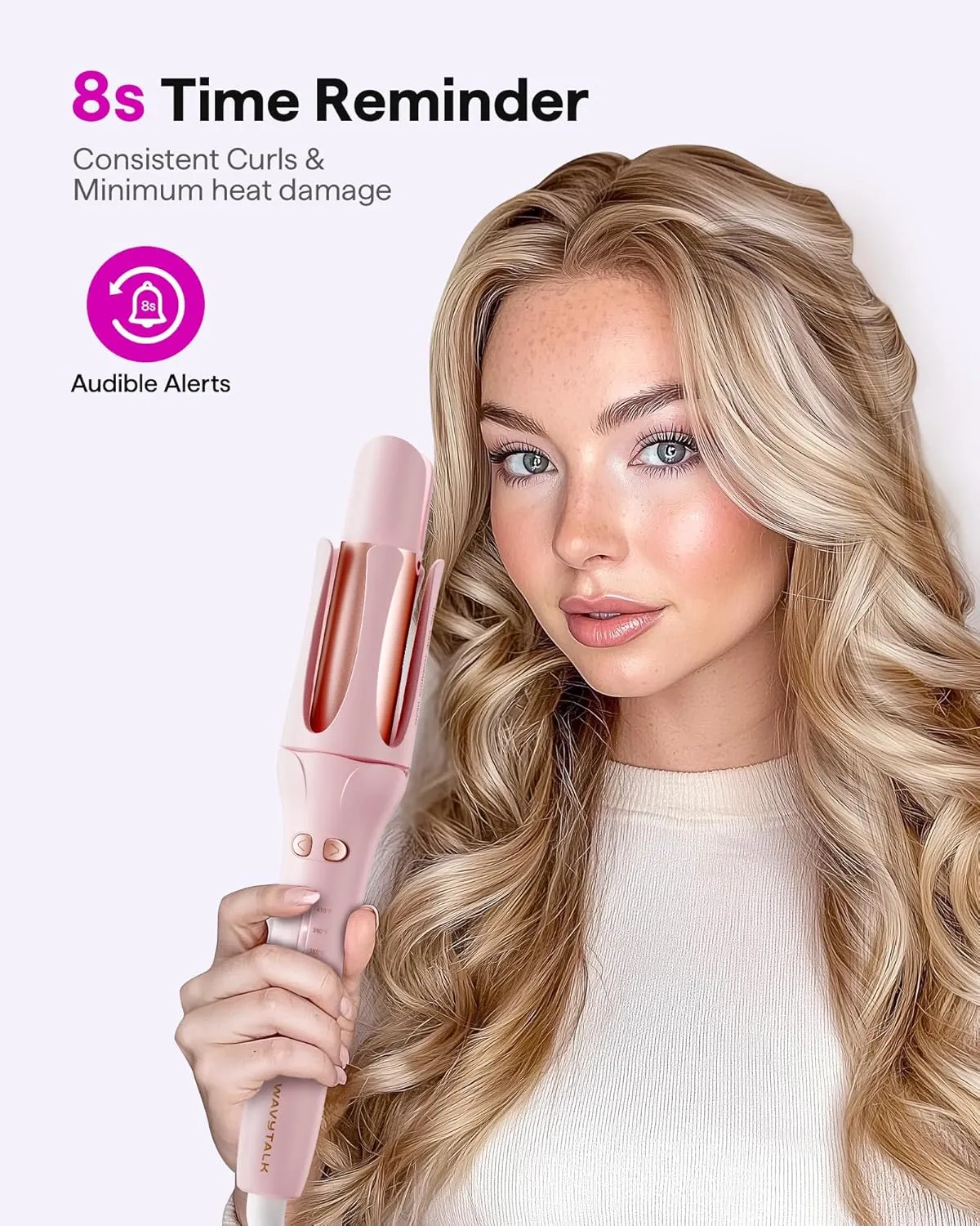 Darziq automatic curling iron for health and beauty, with a sleek design and ceramic barrel for easy, professional curls.