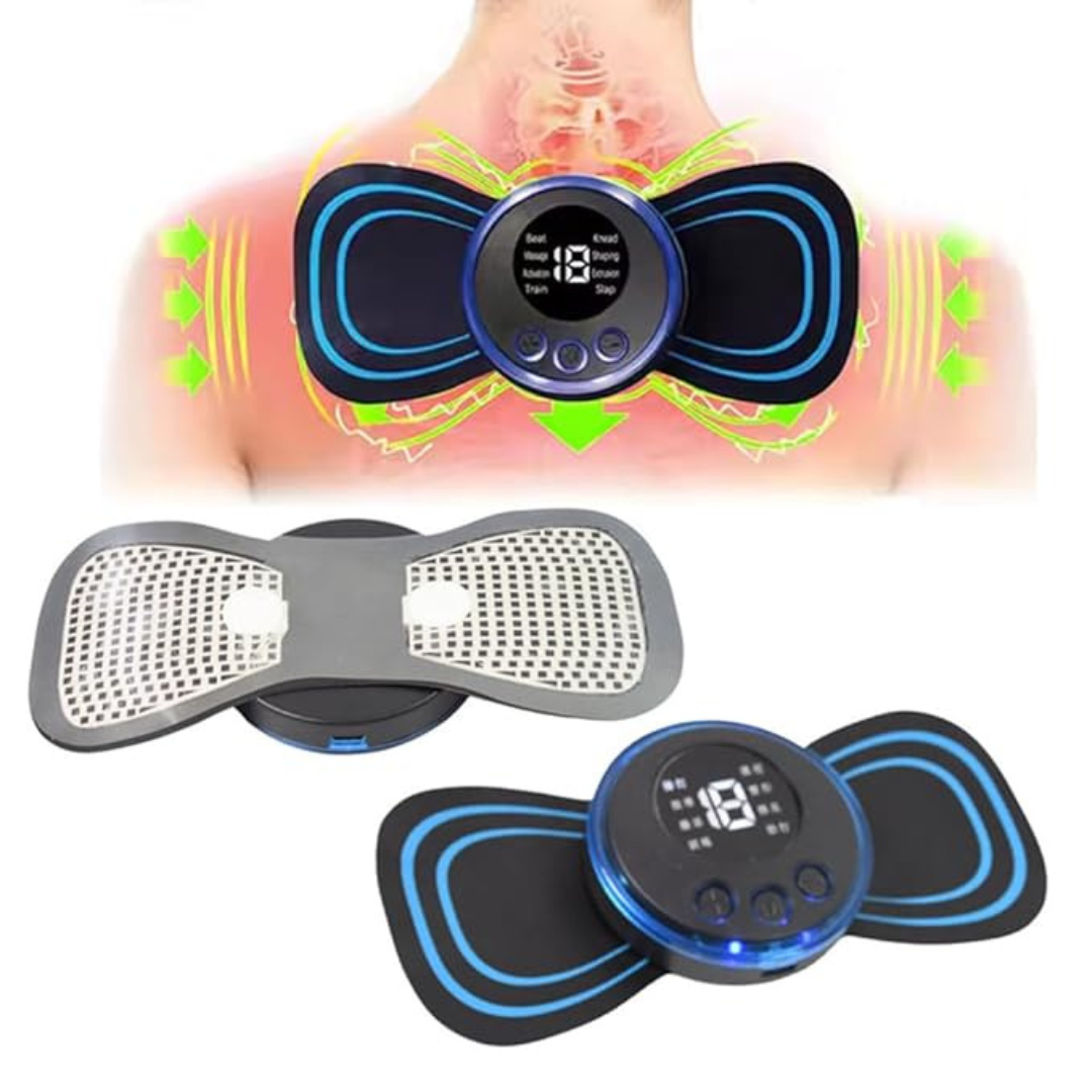 Darziq cordless mini massager for neck, shoulder, back, and leg relief, compact health and beauty device with ergonomic design.