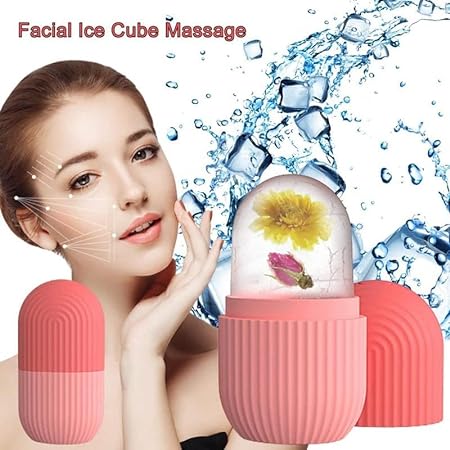 Darziq Face Glow Ice Roller for skin cooling and refreshment, featuring a sleek design for health and beauty skincare routines.