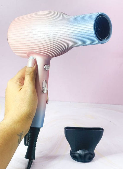 Darziq GW Professional Hair Dryer in black, with a sleek handle and multiple heat settings for salon-quality hair styling.