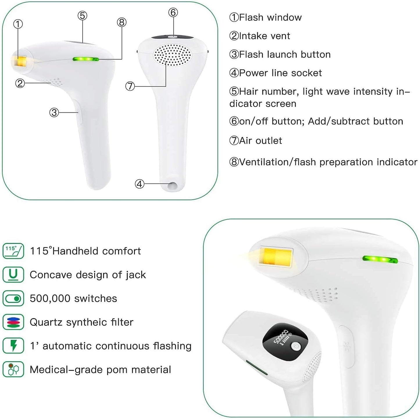 Darziq IPL Hair Removal System for effective at-home hair removal in health and beauty.
