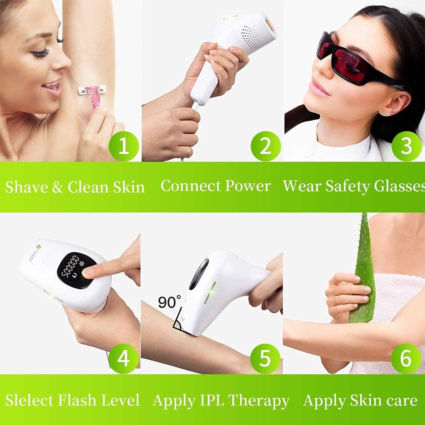 Darziq IPL Hair Removal System for effective at-home skin hair removal in health and beauty.