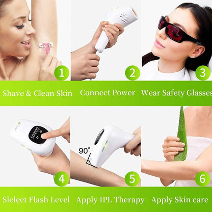 Darziq IPL Hair Removal System for effective at-home skin hair removal in health and beauty.