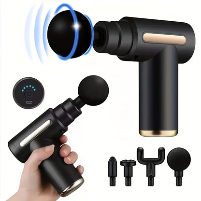 Darziq Mini Massage Gun for health and beauty, compact handheld device with massage head for muscle relaxation and recovery.