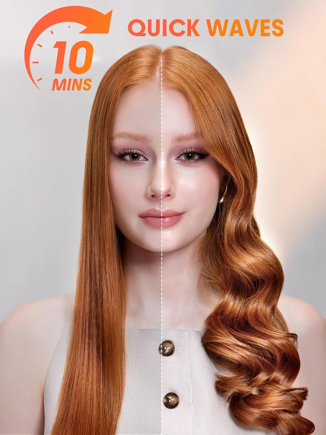 Darziq Sheglam Automatic Curling Iron for creating smooth, bouncy curls with automatic heating in a sleek black design.