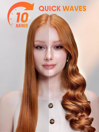 Darziq Sheglam Automatic Curling Iron for creating smooth, bouncy curls with automatic heating in a sleek black design.