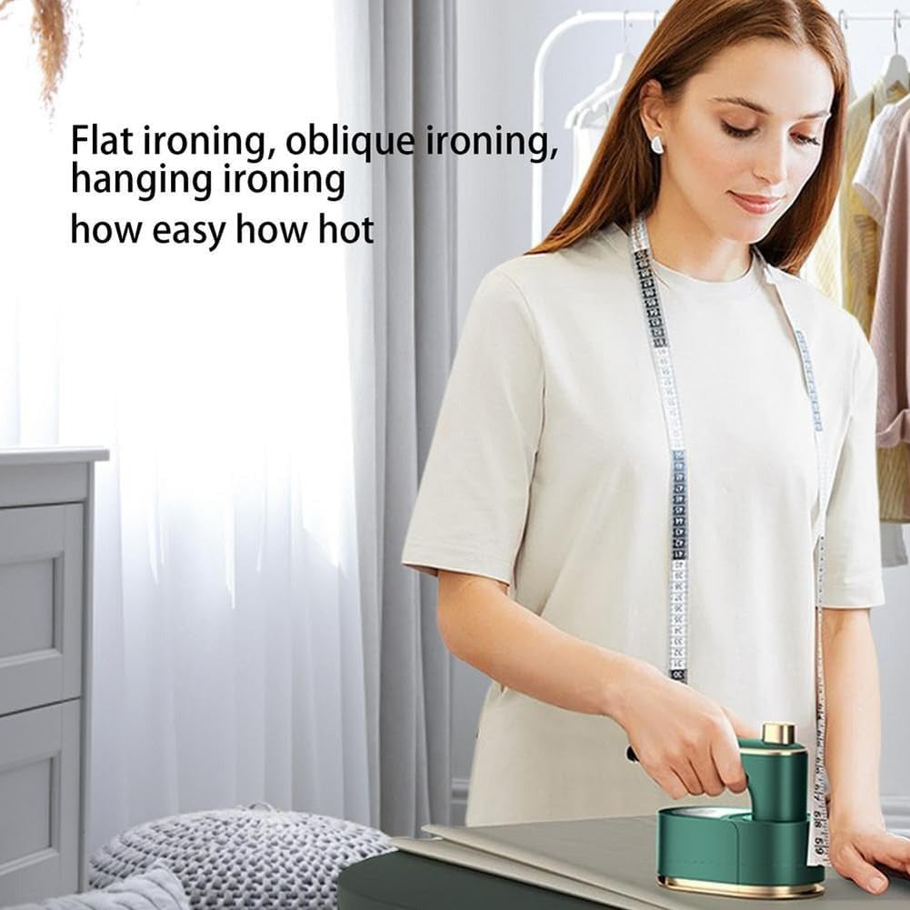 Darziq 3-in-1 mini steam iron for home and kitchen use, featuring compact design and versatile steaming functions.