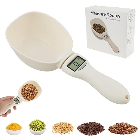 Digital measuring spoon by Darziq for precise kitchen measurements, displayed on a clean white background.