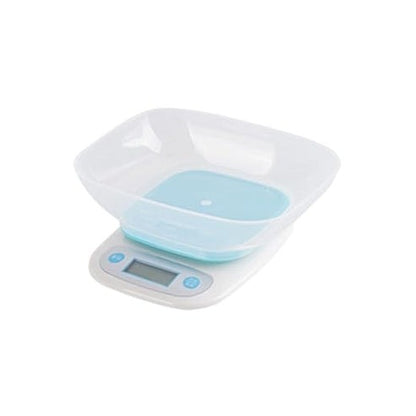 Darziq electronic food scale for home and kitchen, featuring a digital display and stainless steel platform for precise weight measurement.