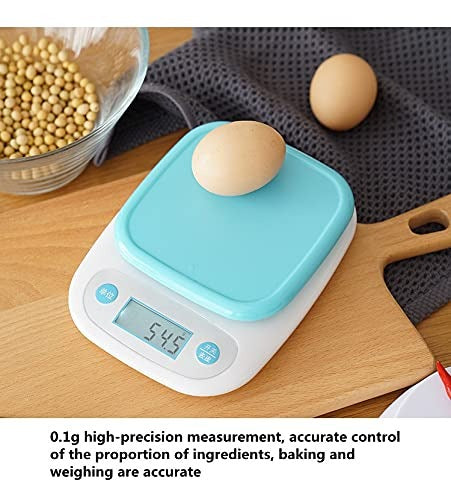 Darziq electronic food scale for home and kitchen use, with a digital display and stainless steel platform for accurate measurements.