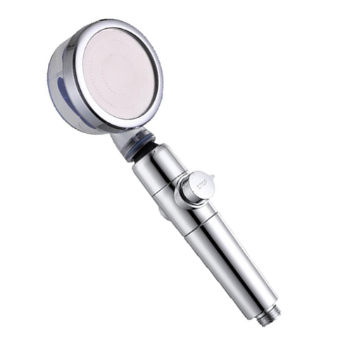 Darziq high pressure shower head for home and kitchen, showcasing a modern chrome design with multiple spray settings.