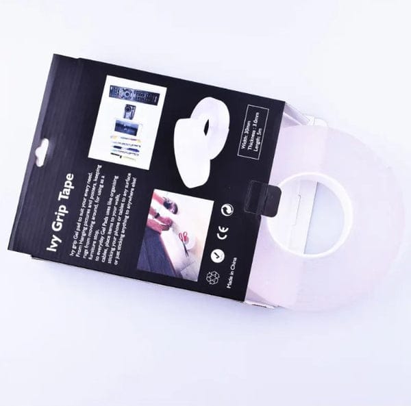 Darziq Ivy Grip Tape shown on a surface, featuring textured, non-slip material designed for home and kitchen use for secure adhesion.
