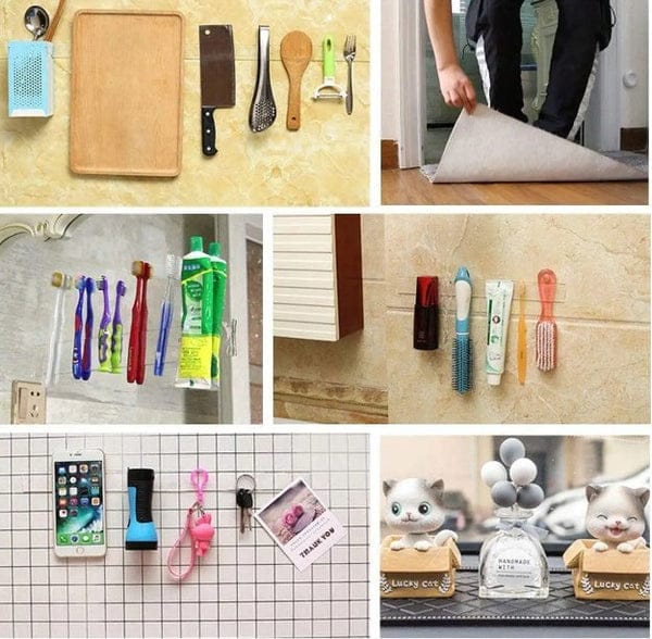 Darziq Ivy Grip Tape for home and kitchen, showing textured surface and adhesive backing for secure mounting or grip.