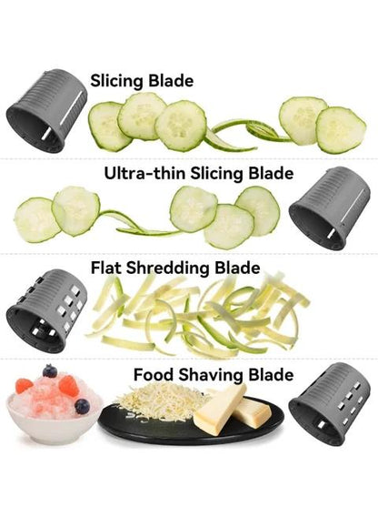 Darziq multi-functional electric handheld food chopper for home and kitchen use, with stainless steel blades and compact design.