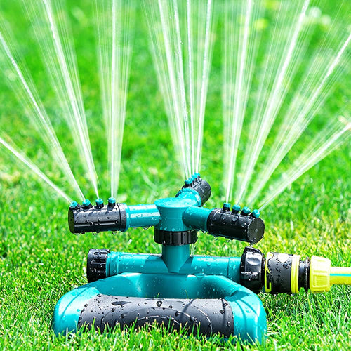Darziq lawn and garden sprinklers for watering lawns and gardens, adjustable spray patterns for outdoor irrigation.