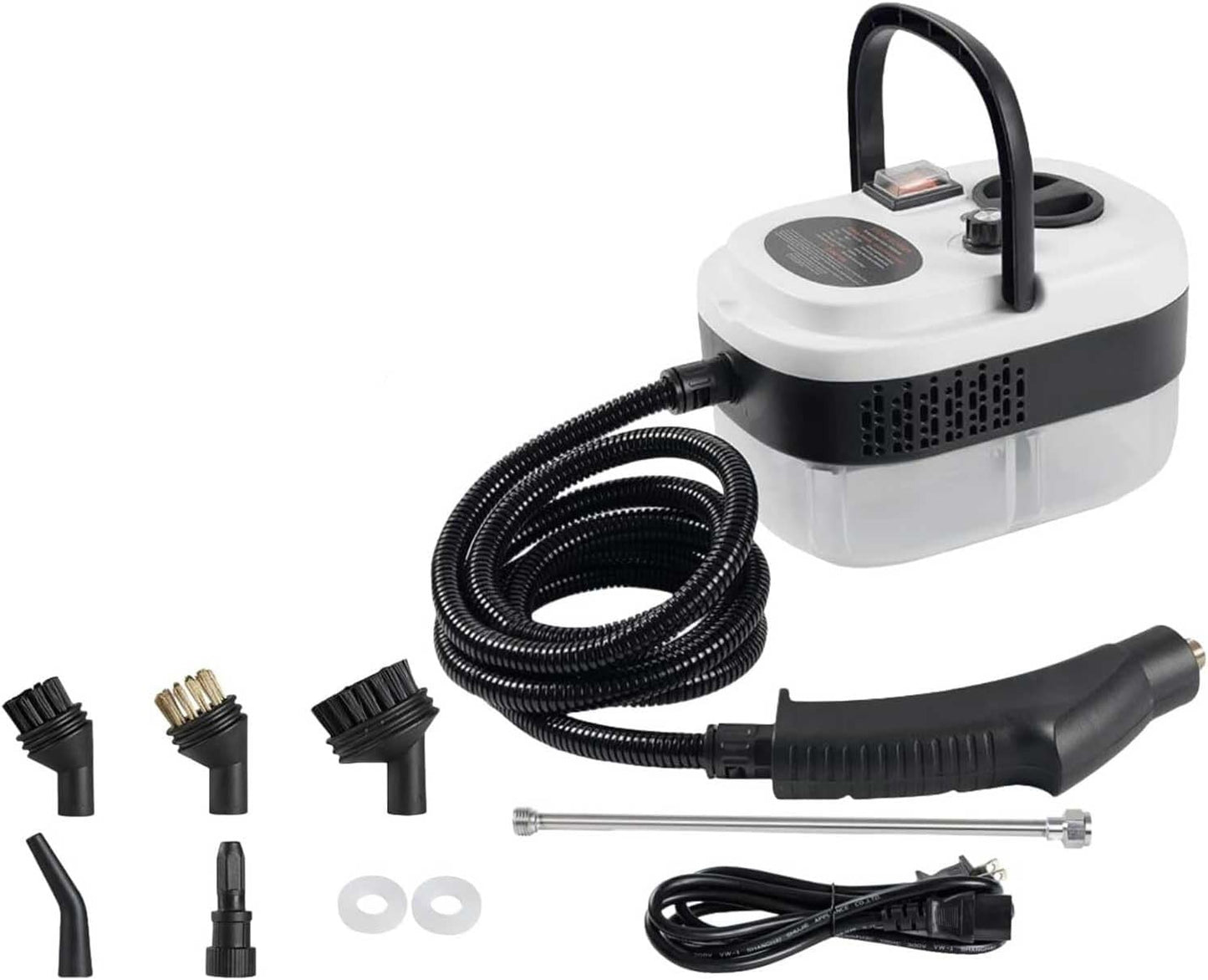 Darziq TB-961 portable handheld steam cleaner for home and kitchen cleaning, with a compact design and ergonomic handle.