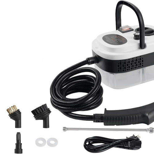 Darziq TB-961 portable handheld steam cleaner for home and kitchen cleaning, with a compact design and ergonomic handle.