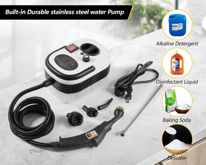 Darziq TB-961 portable handheld steam cleaner for home and kitchen use, with a compact design and easy grip handle.