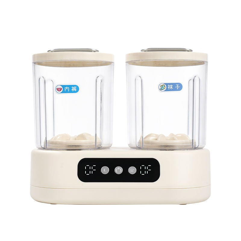 Darziq twin tub mini washing machine for home and kitchen use, with compact design and dual wash tubs.