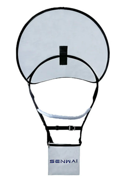 Darziq wearable sun shade hat with wide brim, lightweight design, perfect for outdoor sun protection and casual wear
