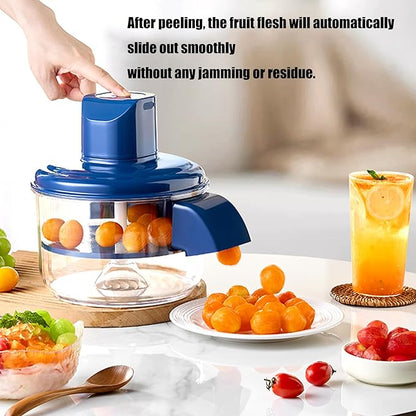 Darziq fruit and vegetable peeler with ergonomic handle and stainless steel blade for easy peeling of produce.