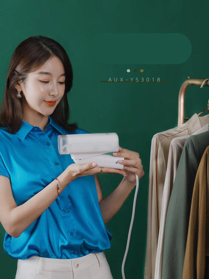 Darziq portable handheld garment steamer for clothes, compact and easy to use for quick wrinkle removal at home or on the go.