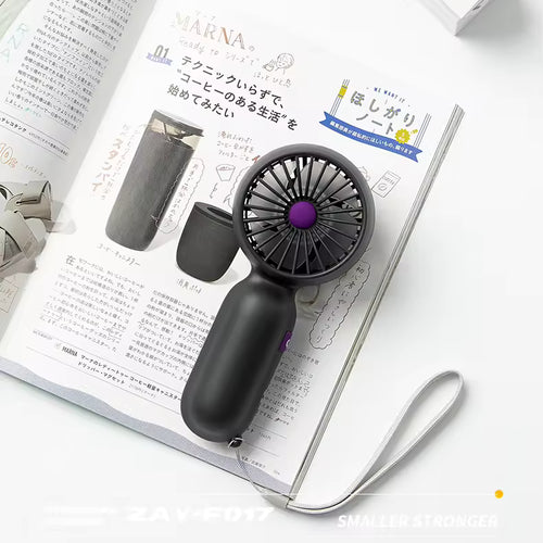 1200mAh battery handheld fan usb charging personal pocket fan mini portable small fan