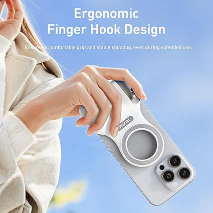 TELESIN Magnetic Camera Grip & LED Selfie Light – Pro Content Creator Bundle