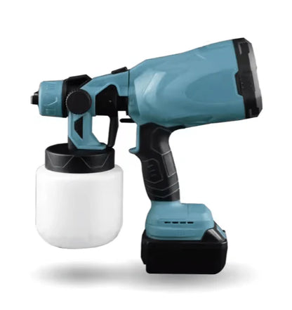 Darziq portable paint sprayer gadget showing a compact device with spray nozzle for easy painting tasks.