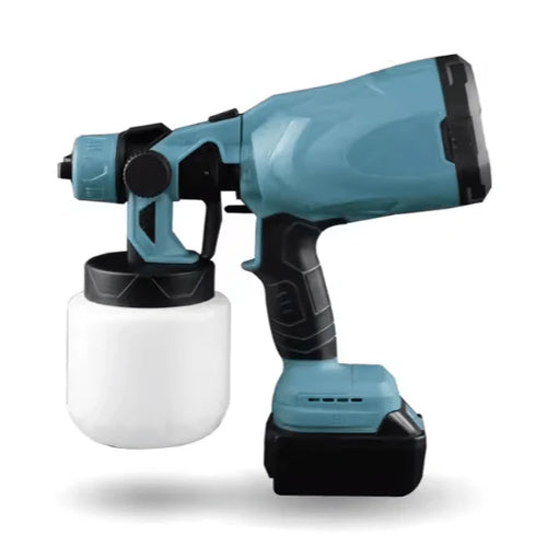 Darziq portable paint sprayer gadget showing a compact device with spray nozzle for easy painting tasks.