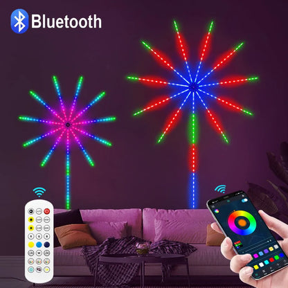 Darziq Smart Firework LED Lights gadget with colorful, dynamic light display, ideal for decorative lighting or festive occasions.