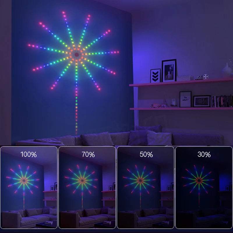 Darziq Smart Firework LED Lights gadget with colorful, dynamic LED displays for decorative lighting effects