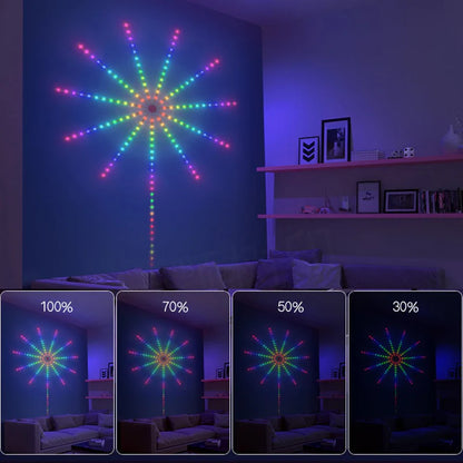 Darziq Smart Firework LED Lights gadget with colorful, dynamic LED displays for decorative lighting effects
