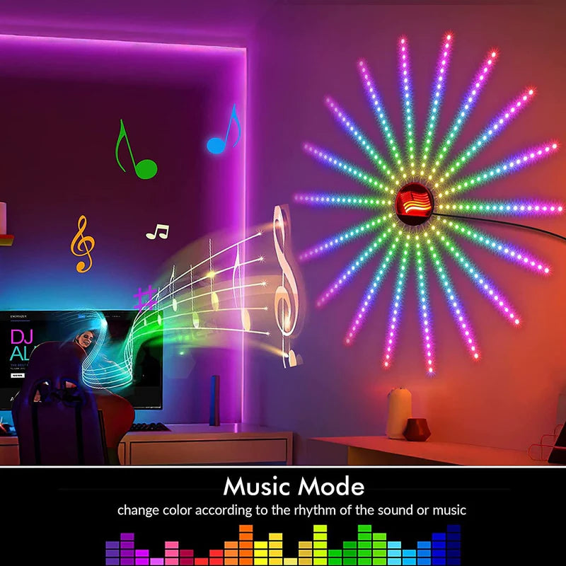 Darziq Smart Firework LED Lights gadget featuring colorful, dynamic LED light displays for festive or decorative use.